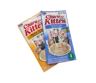 Churu creamy kitten treats tubes