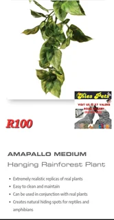 Artificial terranium plants