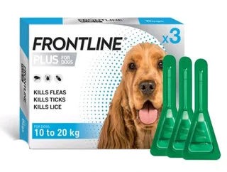 Frontline plus spot on for dogs