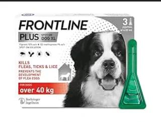 Frontline plus spot on for dogs