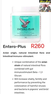 Medpet entero-plus probiotic for birds
