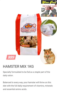 Top pets delights hamster mix