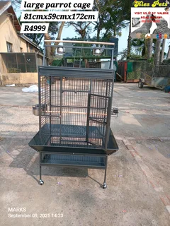 Parrot cages