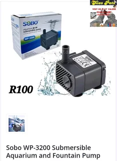 Sobo aquarium submersible pump