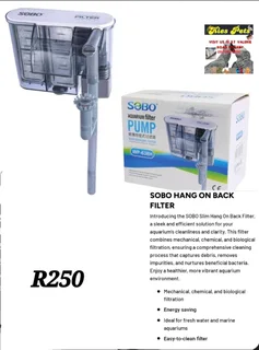 Sobo aquarium hang on back filter