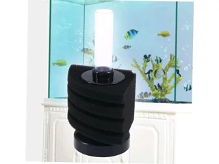 Small aquarium corner sponge filter