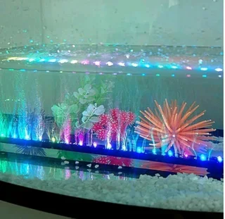 Aquarium LED bubble lights available