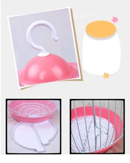 Spherical small bird cages