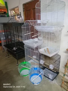 Cages for medium size birds