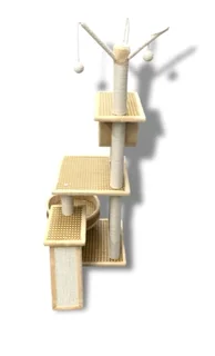 Cat scratching tower