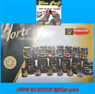 Forte naturals fish food now available