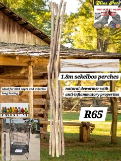 Sekelbos perches for bird cages