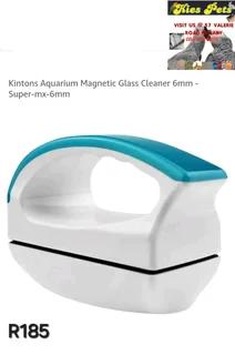 Magnetic aquarium cleaner