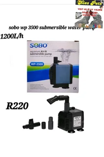 Aquarium submersible pump for small ponds