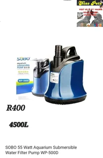 Sobo aquarium submersible water pump