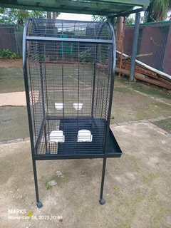 Used parrot cage
