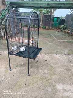 Used parrot cage