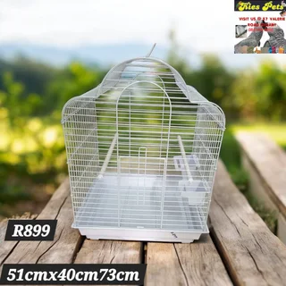 Arched roof medium bird cage