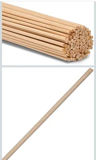 800mm wooded dowel perches