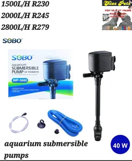 Sobo submersible pumps