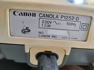 CALCULATOR CANONP1252D