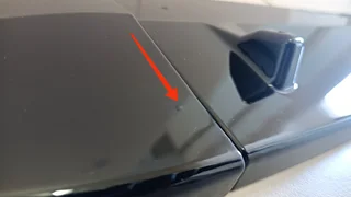 Maxton design style slimline 3 piece ABS plastic gloss black front spoiler VW Polo AW