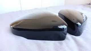 VW Polo 6R/6C pearlescent gloss black mirror caps