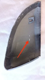 VW Polo 6R/6C pearlescent gloss black mirror caps