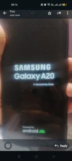 Samsung galaxy A20