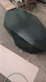 Diamond coffee table black