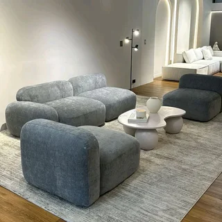 Furniture couch and chairs