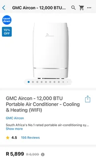 GMC 12000 BTU Portable Air Conditioner