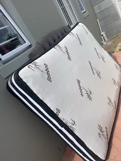 Double bed with Headboard R2200