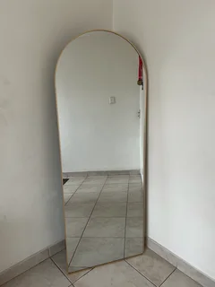 Standing Gold-edged Mirror (160 x 60 cm)