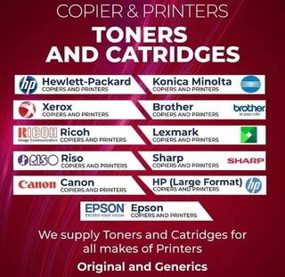 Toner Cartridges, Inks & Drum Units For Sale