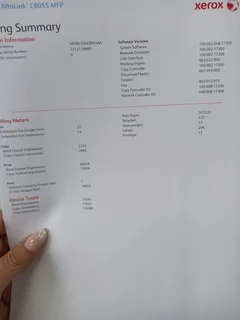 XEROX ALTALINK C8055 PRINTERS