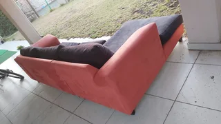 L-shaped couch