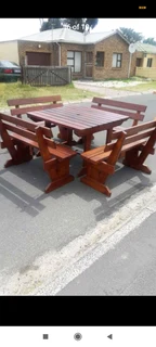 Picnic benches
