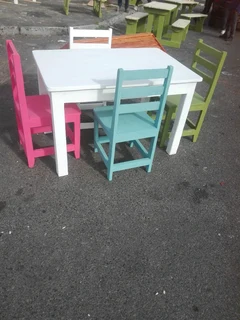 Table and chairs
