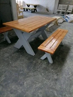 Indoor and outdoor benches