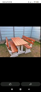 Picnic benches