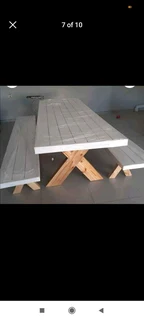 Indoor and outdoor benches