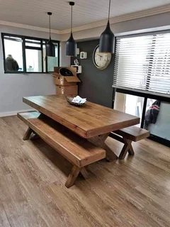 Indoor and outdoor benches