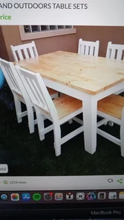 table and chairs