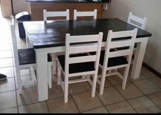 table and chairs