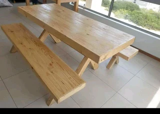 lndoor and outdoor benches