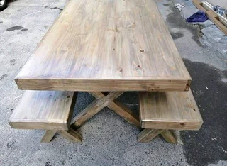 Indoor and outdoor benches