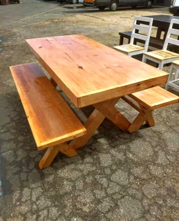 Indoor and outdoor benches