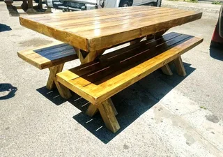 Indoor and outdoor benches