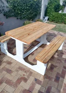 Picnic benches